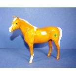 Beswick palomino standing horse