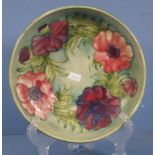 Walter Moorcroft 'anemone' bowl