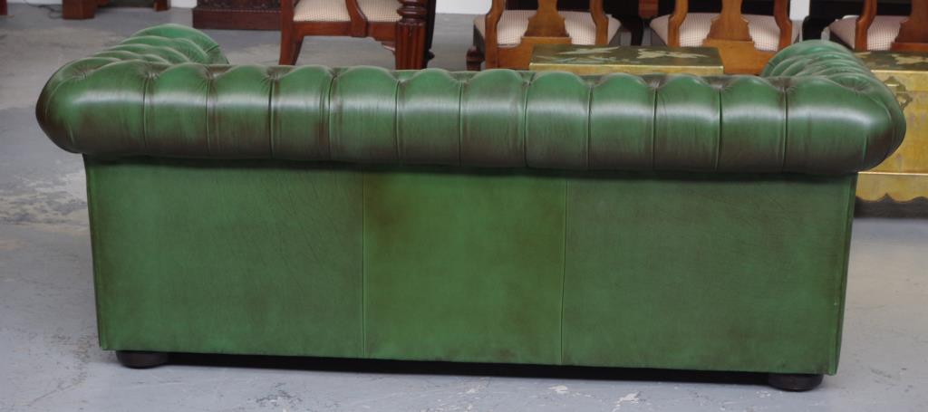 Moran leather Chesterfield lounge - Image 3 of 3