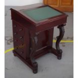 Antique style davenport desk