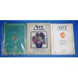 Three volumes Art in Australia