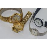 Various wristwatches including Citizen