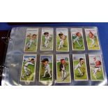 Album of cricketing cigarette cards