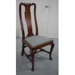 Georgian high back chair