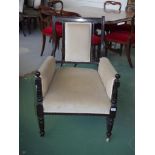 Edwardian lounge armchair