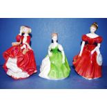 Two Royal Doulton lady figurines