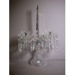 Waterford crystal lustre candelabrum