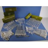 Fifty seven piece Christofle silver plated cutlery