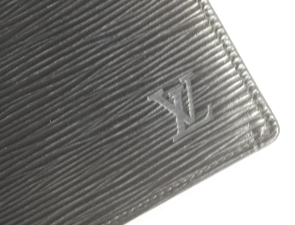 Louis Vuitton black Epi leather flat pocket wallet - Image 3 of 4