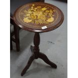 Small painted wine table
