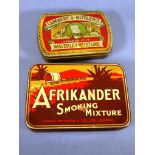 Boer War era Afrikander tobacco tin