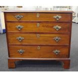 George III mahogany chest of drawers