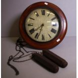 Antique Black Forest wall clock