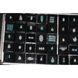 Collection of Australian solid opals