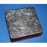 Sterling silver cherub choir topped trinket box