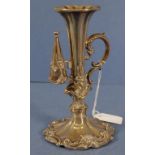 Victorian sterling silver candlestick