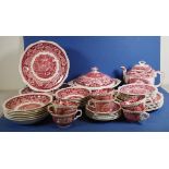 Forty four piece Masons "Vista" dinner set