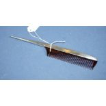 Vintage sterling silver comb