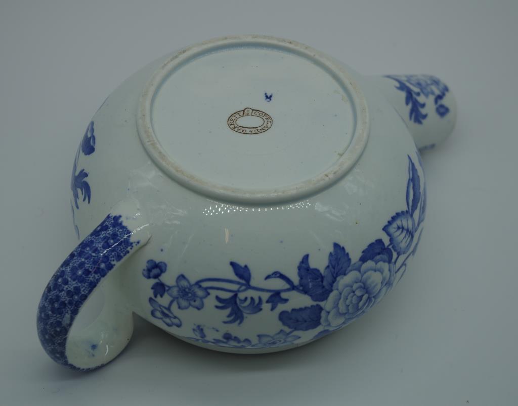 Copeland & Garrett floral pattern spittoon - Image 2 of 2