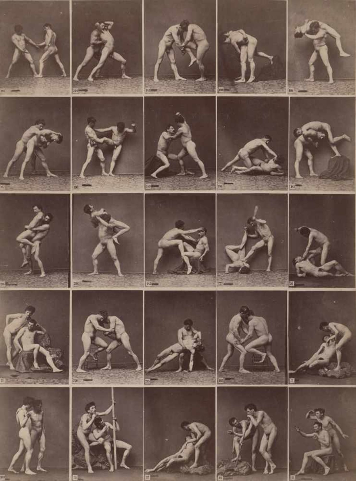 Igout, Louis Jean-Baptiste: Male nudes and posture studies Male nudes and posture studies. Early