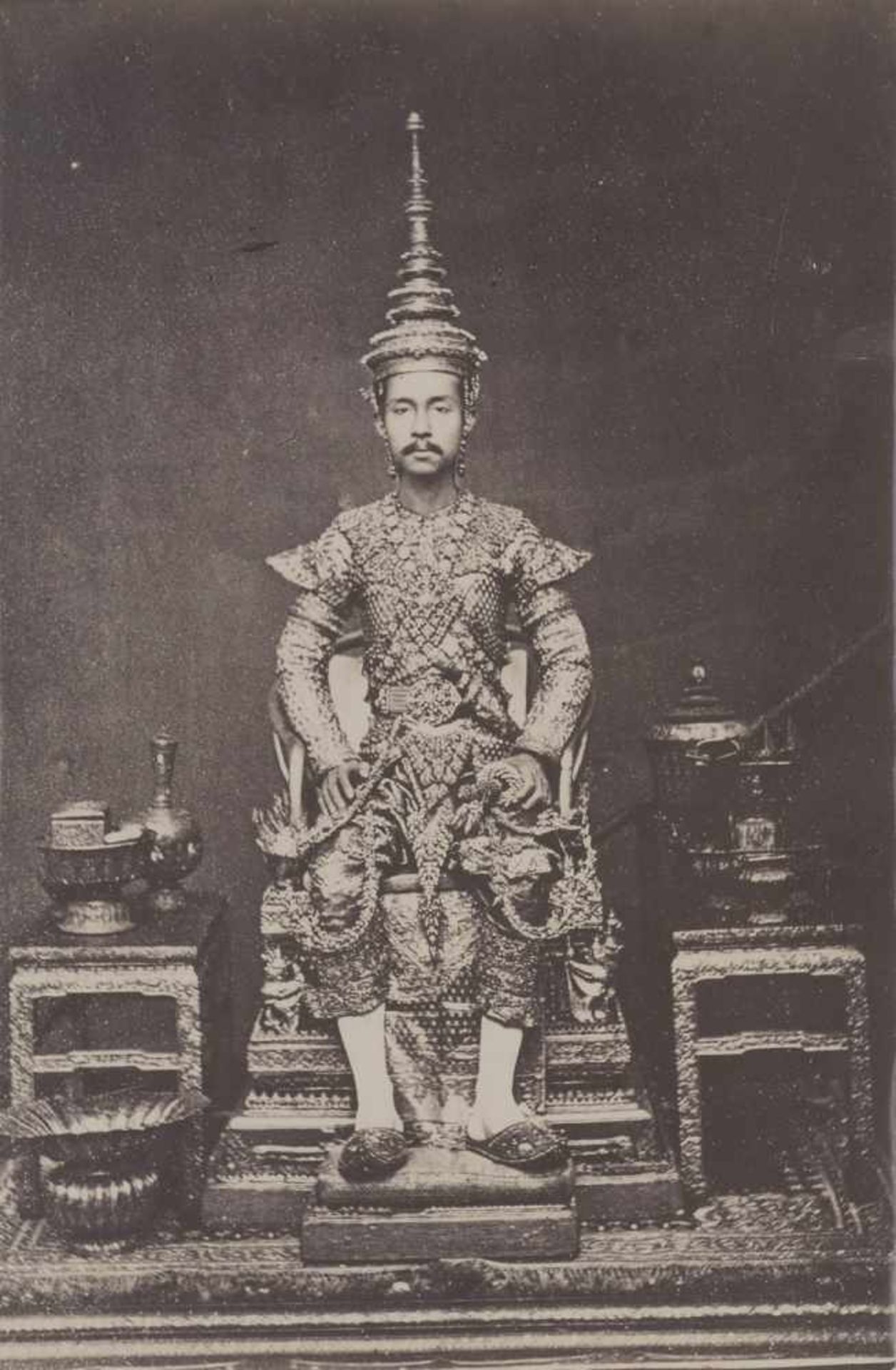 Chit, Francis: Portrait of King Rama V, Chulalongkorn Portrait of King Rama V, Chulalongkorn.