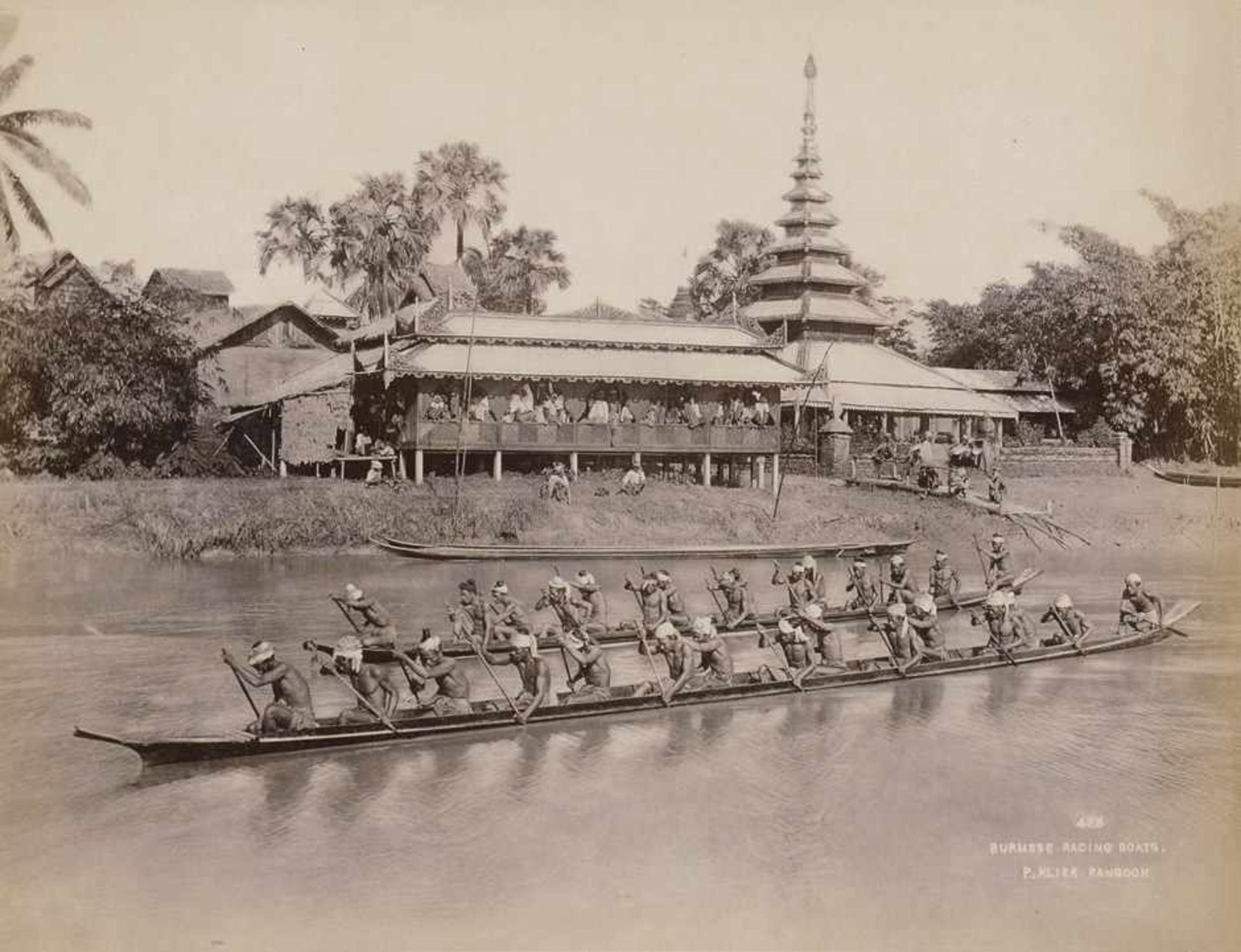 Burma: Views of Rangoon Photographer: J. Jackson, Adolphe Philip Klier (1845 - 1911), Colin