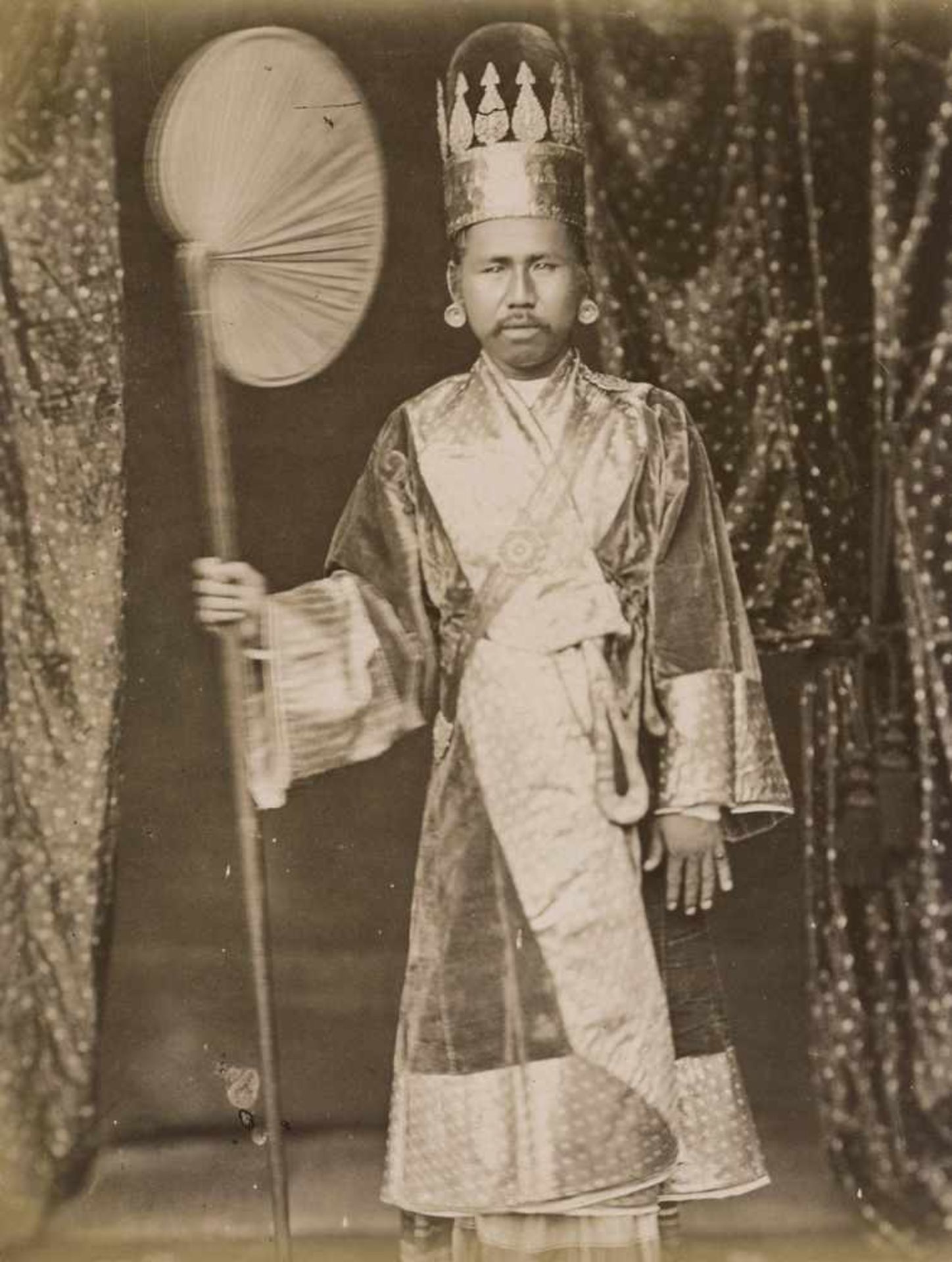 Burma: Portraits Photographer: Unknown. Portraits. 1870s - 1890s. 6 albumen prints. Various sizes,