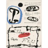 Miró, Joan: Derrière le miroir (Terres de grand feu) Derrière le miroir (Terres de grand feu)