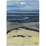 Eglau, Otto: Sylt Sylt Aquarell auf leichtem Aquarellkarton. 1980. 26,3 x 19 cm. Unten rechts mit