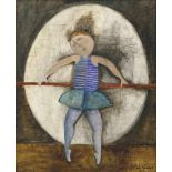 Boulanger, Graciela Rodo: Danseuse à la barre "Danseuse à la barre" Öl auf Leinwand. 1974. 73 x 60