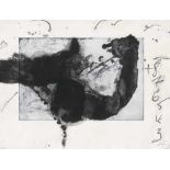 Tàpies, Antoni: Un vase de terre crue et le T du nom de Tàpies Un vase de terre crue et le T du