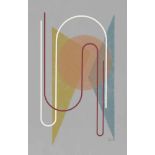 Domela, César: Abstrakte Komposition Abstrakte Komposition Farbserigraphie auf Arches-Velin. 66 x 50