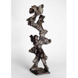 Urteil, Andreas: Figur, gedreht Figur, gedreht Bronze mit dunkelbrauner Patina, auf Bronzeplinthe.