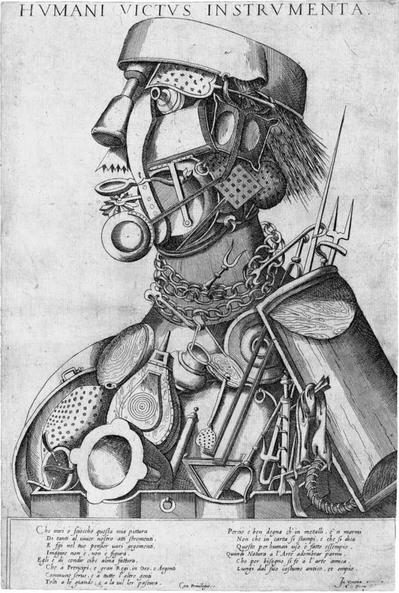 Arcimboldo, Giuseppe - nach: Humani Victus Instrumenta nach. Humani Victus Instrumenta, oder Il