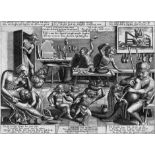 Bosch, Hieronymus: Das sorglose Leben oder: Der liederliche Haushalt nach. Das sorglose Leben