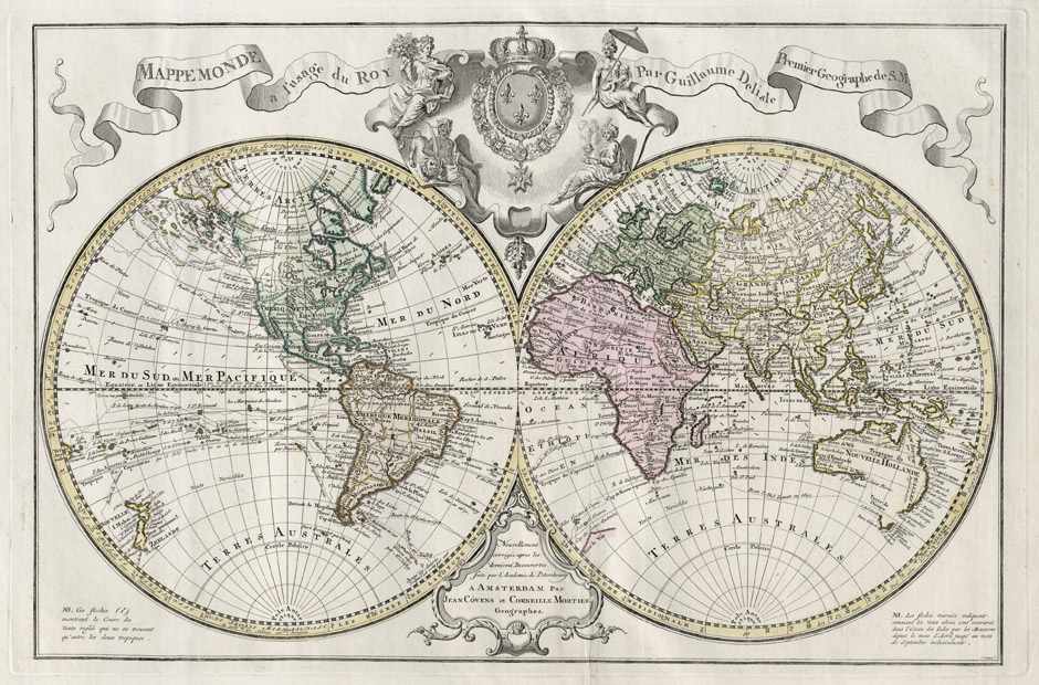 Covens, Johannes: Nieuwe Atlas, inhoudende de vier gedeeltens Prachtexemplar aus einer - Image 3 of 6