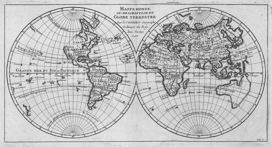 Robert de Vaugondy, Gilles: Atlas portatif, universel et militaire Robert (de Vaugondy, Gilles).