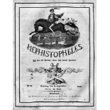 Mephistopheles. Herausgegeben Wilhelm Marr: Jahrgänge 1848-1852 (Hefte 1-222) Mephistopheles.