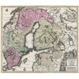 Seutter, Matthäus: Nova Mappa Geographica Sueciae Seutter, Matthäus. Nova Mappa Geographica