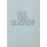 Freie Kunst und Literatur: Nr. 1, 5, 6 und 9 Freie Kunst und Literatur. Herausgeber: Paul