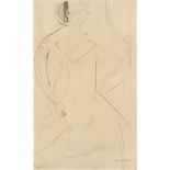 Modigliani, Amedeo: La Belle Anglaise La Belle Anglaise Lithographie auf Velin. 1959. 40,5 x 24,8