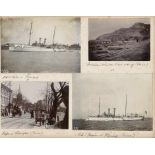 China / SMS "Luchs": Souvenir album of a marine aboard the gunboat S.M.S. Luchs Souvenir album of