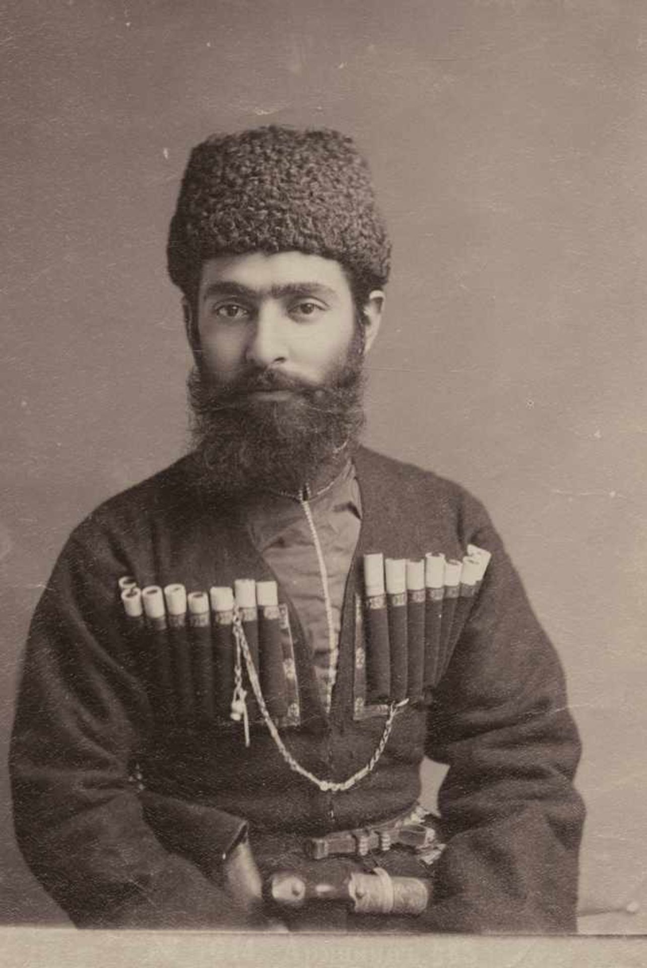 Ermakov, Dimitri N.: Armenian man in "Chokha" and "Papakhi", Tiflis Armenian man in "Chokha" and "