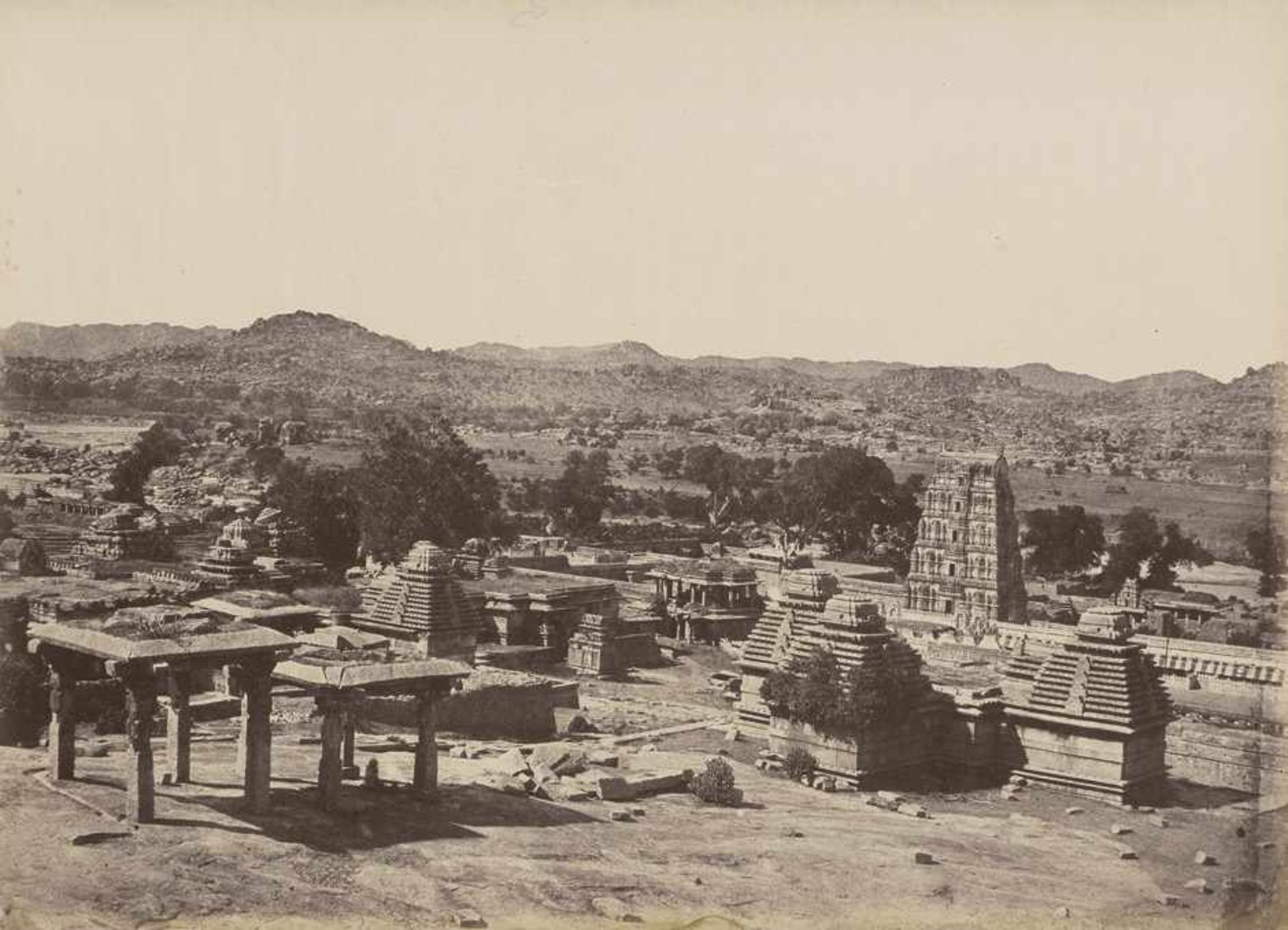 India: Images from "Architecture in Dharwar and Mysore" Photographer: William Henry Pigou (1818 -