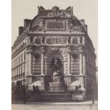 Baldus, Edouard-Denis: Fontaine Saint-Michel, Paris Fontaine Saint-Michel, Paris. Circa 1855.