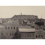 Aleppo: Early views of Aleppo Photographer unknown. Early views of Aleppo. 1870s. 3 albumen