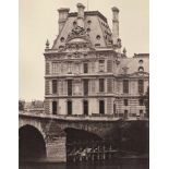 Baldus, Edouard-Denis: Pavillon des Tuileries "Pavillon des Tuileries". Late 1850s. Albumen print.