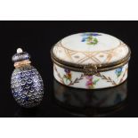 An Imperial Russian polychrome enamelled silver,