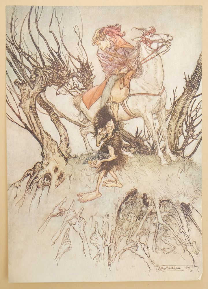 RACKHAM, Arthur - Peer Gynt : 12 colour plates, org. - Image 4 of 4