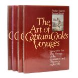 JOPPIEN, Rudiger & SMITH, Bernard - The Art of Captain Cook's Voyages : 4 volumes, well illustrated,